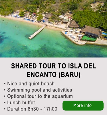 Share tour Isla del Encanto Baru island
