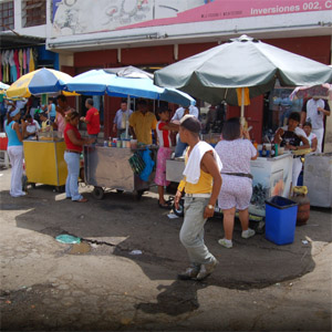Vendedor informal Cartagena