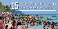 Evite Playa Blanca en Cartagena