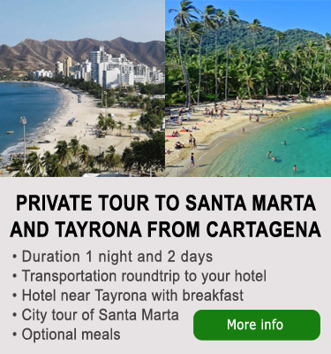 Tour Santa Marta and Tayrona from Cartagena