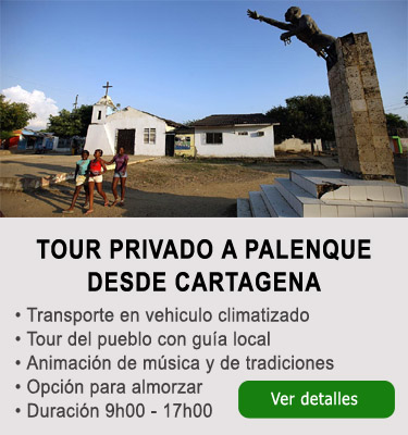Tour Palenque desde Cartagena