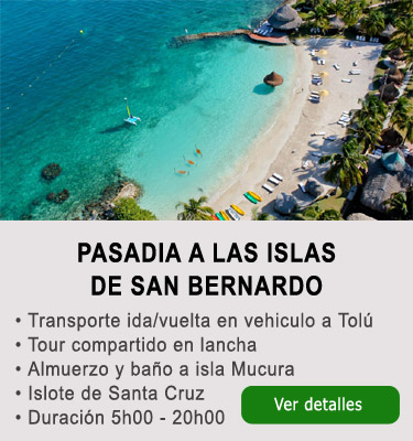 Pasadia a las islas de San Bernardo