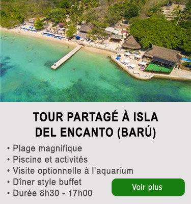 Tour à Isla del Encanto à Baru Cartagena