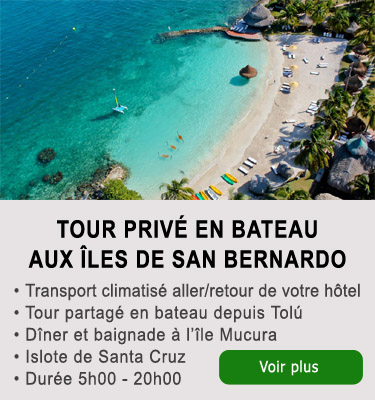 Tour aux îles de San Bernardo