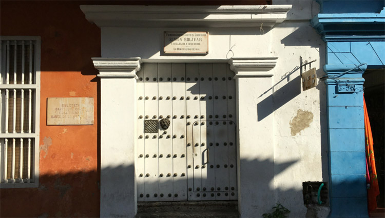 Casa Simon Bolivar - Cartagena de Indias