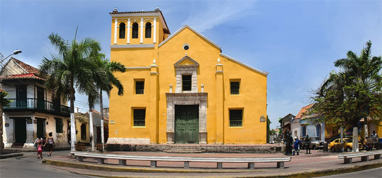 La iglesia de la Trinidad - Cartagena de Indias