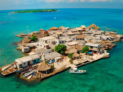 Islote de San Cruz, islas San Bernardo