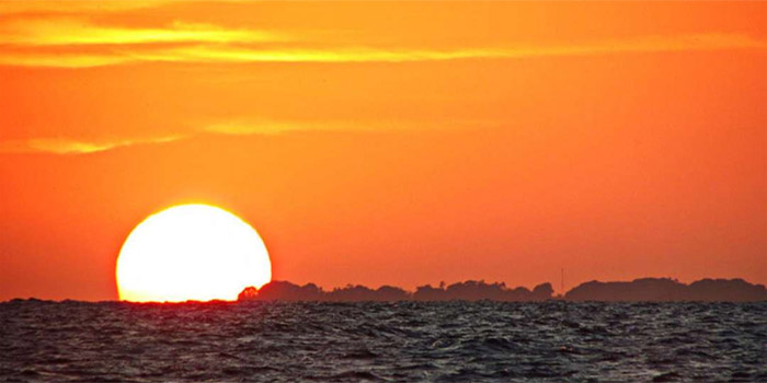 Atardecer islas del Rosario