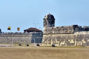 La muralla de Cartagena