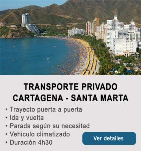Transporte Cartagena y Santa Marta