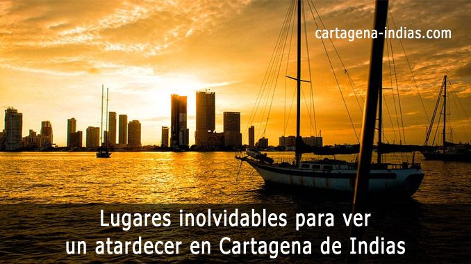 atardecer en Cartagena